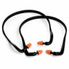 Picture of 2 Pairs Soft Banded Silicone Reusable Washable Ear Plugs for Sleeping Swimming Noise Hearing Protection Earplugs Music Concerts Construction Shooting Hunting Motor Sports