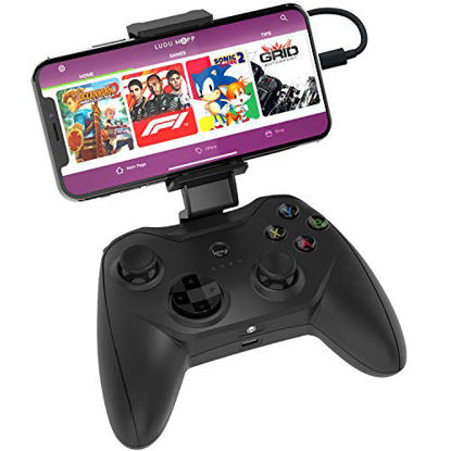 Picture of Rotor Riot Mfi Certified Gamepad Controller for iOS iPhone - Wired with L3 + R3 Buttons, Power Pass Through Charging, Improved 8 Way D-Pad, and redesigned ZeroG Mobile Device