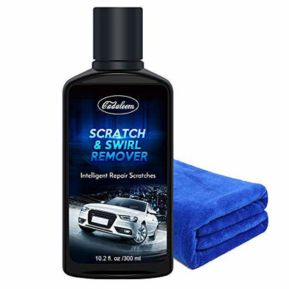 Picture of GLISTON Scratch Remover, Car Scratch Remover, Magic Scratch Remover for Cars, Easily Repair Paint Scratches, Swirl, Marks, Scuff, Blemish, Water Spots, Hairline Polish, 10.2oz