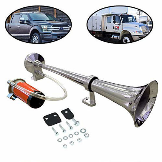 2 Pack 12V 150 dB Loud Air Horn Kit for Truck Boats India