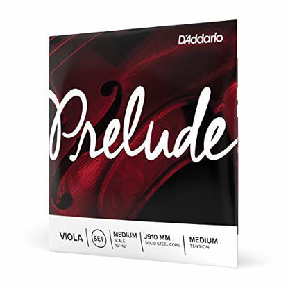 Picture of D'Addario Prelude Viola String Set, Medium Scale, Medium Tension