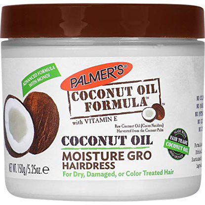 Picture of Palmer's Coconut Oil Formula Moisture Gro Hairdress Jar, 5.25 ounce
