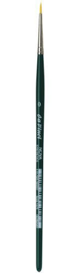 Picture of da Vinci Nova Series 1570 Watercolor Brush, Round Synthetic, Size 0 (1570-0)