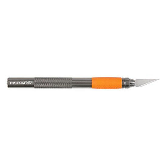 Picture of Fiskars 167110-1001 Heavy Duty Die Cast Craft Knife, 8 Inch,Orange, Original Version