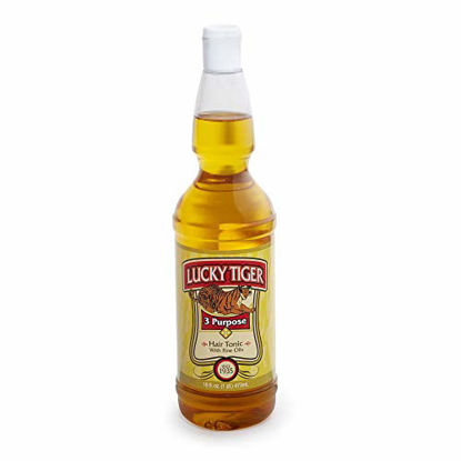 Picture of Lucky Tiger 3-pack 3 Purpose Hair Tonic With Fine Oils 16 Fl. Oz.