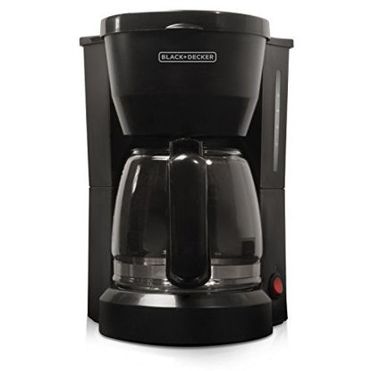 Picture of BLACK+DECKER 5-Cup Coffeemaker, Black, DCM600B