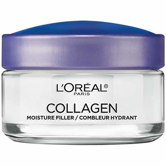 Picture of L'Oreal Paris Skincare Collagen Face Moisturizer, Day and Night Cream, Anti-Aging Face, Neck and Chest Cream to smooth skin and reduce wrinkles, 1.7 oz