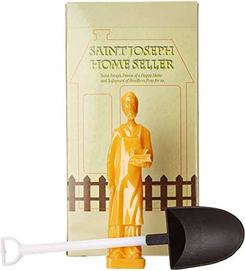 Picture of DOZENEGG Saint Joseph Authentic Statue Home Seller Kit with Prayer Card and Instructions
