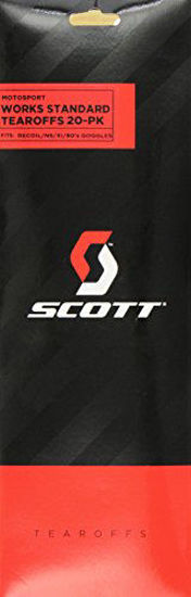 SCOTT TEAROFF 20PK FOR RECOIL XI/80 SCOTT TEAROFF 20PK FOR RECOIL XI/80