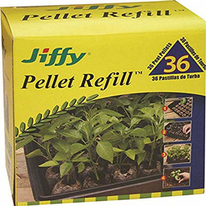Picture of Jiffy J3R36 36mm Plant Pellet Refill 36 Count
