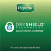 Picture of Depend FIT-FLEX Incontinence Underwear for Women, Disposable, Blush, X-Large, 26 Count