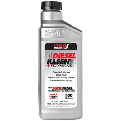 Picture of Power Service 32 Ounce 3025 + Cetane Boost Diesel Kleen Fuel Additive-32 oz