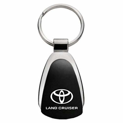 Picture of Toyota Land Cruiser Black Tear Drop Key Chain