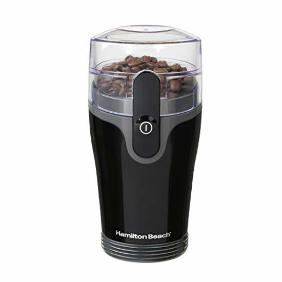 Picture of Hamilton Beach Fresh Grind 4.5oz Electric Coffee Grinder for Beans, Spices and More, Stainless Steel Blades, Black