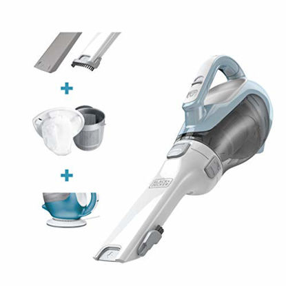 BLACK+DECKER dustbuster Handheld Vacuum, Cordless, Blue (HNV215BW52)