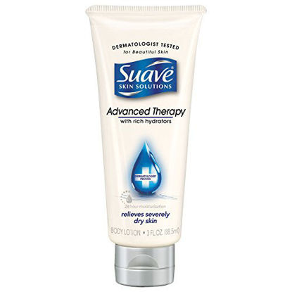 Picture of Suave Skin Solutions Body Lotion, Advanced Therapy 3 oz