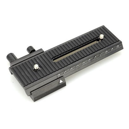 Picture of DSLRKIT 2 Way Macro Shot Focusing Focus Rail Slider for Canon Nikon Sony Camera D-SLR, New Updated Version