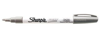 Picture of Permanent Paint Marker, Fine Point, Silver, Sold as 1 Each
