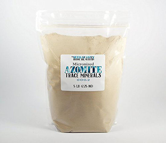 Picture of 5 Pounds of Azomite - Organic Trace Mineral Powder - 67 Essential Minerals for You and Your Garden by Raw Supply