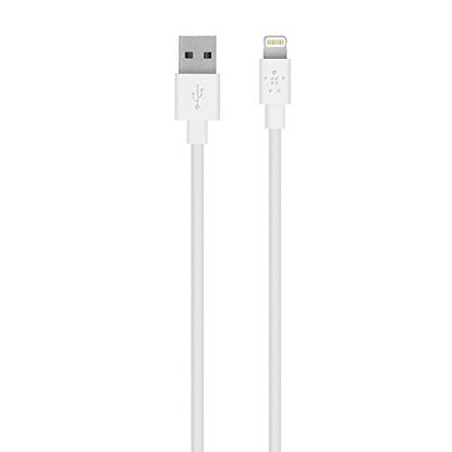 Picture of Belkin Apple Certified MIXIT Lightning to USB Cable, 6.6 Feet / 2 Meters (White)
