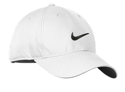 Picture of Nike Womens Golf Dri-FIT Swoosh Front Cap, White/Black, OS
