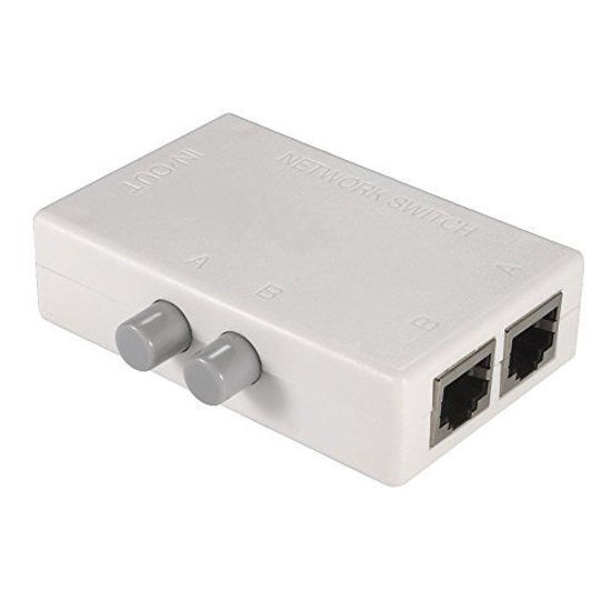 Picture of MT-VIKI 2 Ports Network Switch Splitter Selector Hub 2-in 1-Out or 1-in 2-Out 100M MT-RJ45-2M