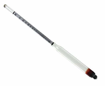 Picture of Glass Alcoholmeter/Hydrometer, Proof and Tralles