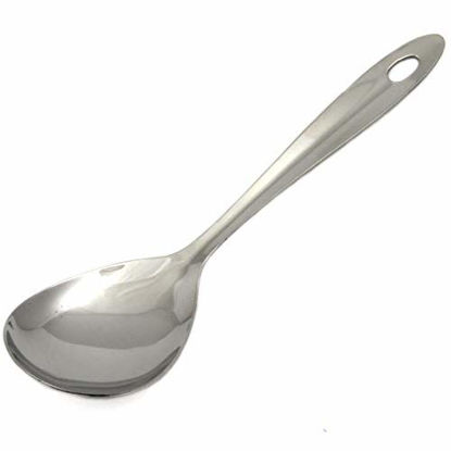 Picture of Chef Craft Stainless Steel 10130 Serving Spoon, 9.5 inches
