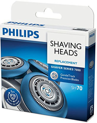 Picture of Philips Series 7000 Replacement Shaver Head Sh70/50 7000 Series 3 X Rotary Cutting Head
