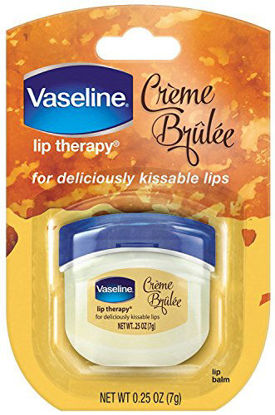 Picture of Vaseline Lip Therapy, Creme Brulee 0.25 Oz (3 Pack)