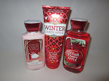 Picture of Bath & Body Works Winter Candy Apple Bagged Gift Set
