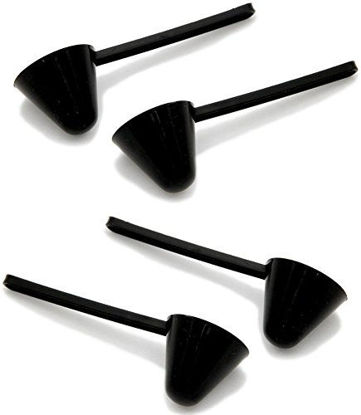 Picture of Chef Craft 4 Piece Perfect Coffee Measuring Spoon Scoop, Black