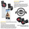 Picture of Xenvo Pro Lens Kit for iPhone, Samsung, Pixel, Macro and Wide Angle Lens with LED Light and Travel Case