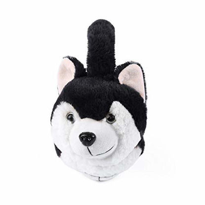 Picture of Surblue Winter Dog Fur Earwarmer Warm Cute Earmuffs Outdoor Ear Covers Headband(Black, F)
