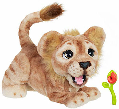 Picture of Hasbro Disney The Lion King Mighty Roar Simba Interactive Plush Toy, Brought to Life by Furreal, 100+ Sound &-Motion Combinations, Ages 4 & Up