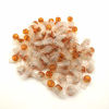 Picture of UY Wire to Wire Connector K2,SINCODA 100PCS Waterproof Gel-Filled Orange Clear Button Telephone Wire Connectors UY2 Butt Splice Connector K2 Network Cable Terminals