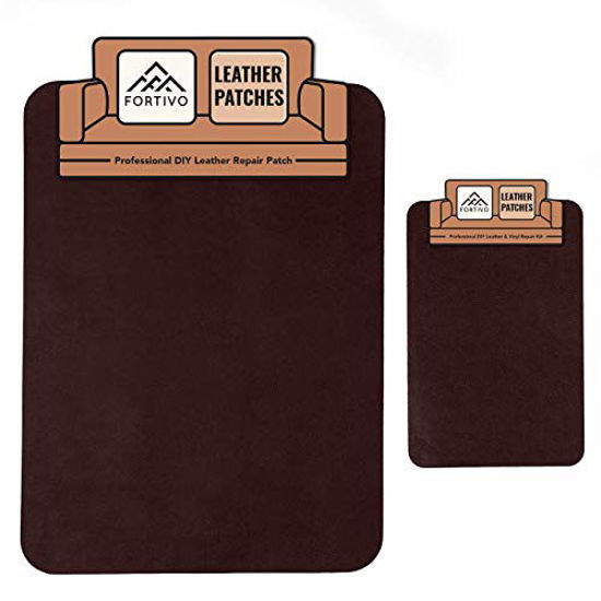 Leather Repair Patch Vinyl Kit, Brown Leather Tape For Sofa
