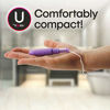 Picture of U by Kotex Click Compact Tampons, Super, Unscented, 192 Count (6 Packs of 32) (Packaging May Vary)