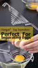 Picture of CAMKYDE Egg Separator Food Grade Stainless Steel Egg Yolk White Separation Tool Red