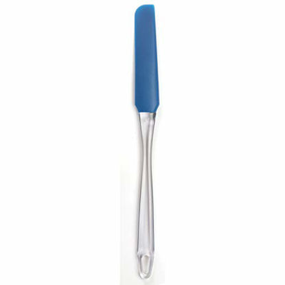 Picture of Norpro Blue Silicone Jar and Icing Spatula