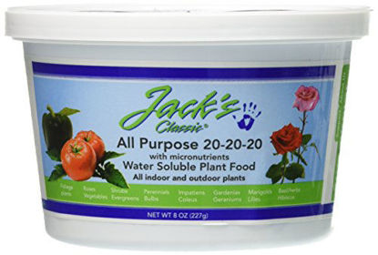 Picture of J R Peters 52008 Jacks Classic 20-20-20 All Purpose Fertilizer, 8-Ounce