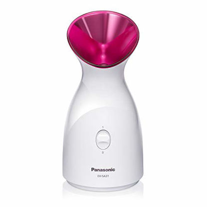 Picture of Panasonic Spa-Quality Facial Steamer EH-SA31VP with Ultra-Fine Nano Ionic Steam to Moisturize and Promote Deep Pore Cleansing, Compact Design and One-Touch Operation, 6-Minute Steam Cycle