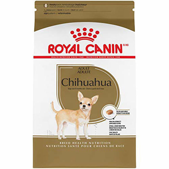 Picture of Royal Canin Chihuahua Adult Breed Specific Dry Dog Food, 10 Pounds. Bag
