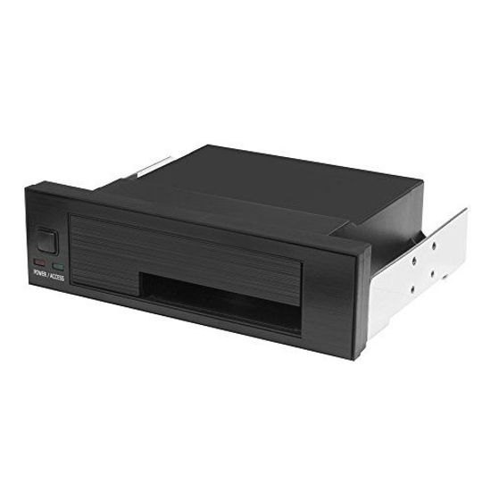 Picture of Kingwin Universal Hot Swap Mobile Rack For 2.5 or 3.5 SSD/HDD, Internal Tray-Less SATA Hard Drive Backplane Enclosure, Support SATA I/II/III & SAS I/II 6Gbps and [Optimized for 2.5 or 3.5 SSD/HDD]