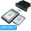 Picture of Kingwin Universal Hot Swap Mobile Rack For 2.5 or 3.5 SSD/HDD, Internal Tray-Less SATA Hard Drive Backplane Enclosure, Support SATA I/II/III & SAS I/II 6Gbps and [Optimized for 2.5 or 3.5 SSD/HDD]