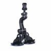 Picture of Smatree Double Suction Cup Mount with Greater Suction Power Compatible for Gopro Max/Hero 9/8/7/6/5/4/3+/3/2/1/ Hero Session/for DJI OSMO Action Camera