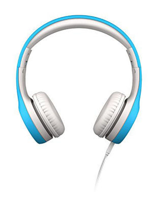 Picture of LilGadgets Kids Premium Volume Limited Wired Headphones with SharePort (Children, Toddlers) - Blue
