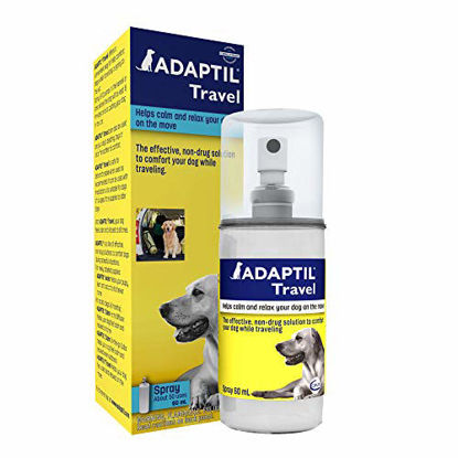 Picture of Adaptil Calming Spray for Dogs (60 ML), Vet Recommended to Calm During Travel, Vet Visits, Boarding & More