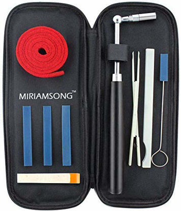 Picture of MiriamSong Piano Tuning Tuner Kit-The Best Tuner Set Including Universal Star Head Hammer, Mute tools, Felt Temperament Strip and Case