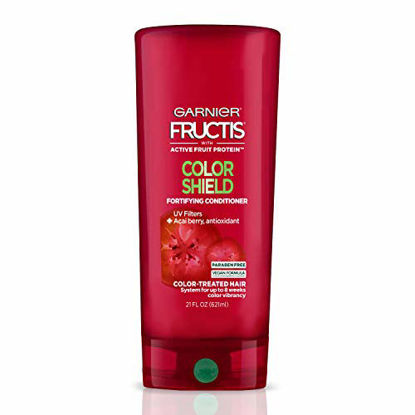 Picture of Garnier Fructis Color Shield Conditioner, Color-Treated Hair, 21 fl. oz.